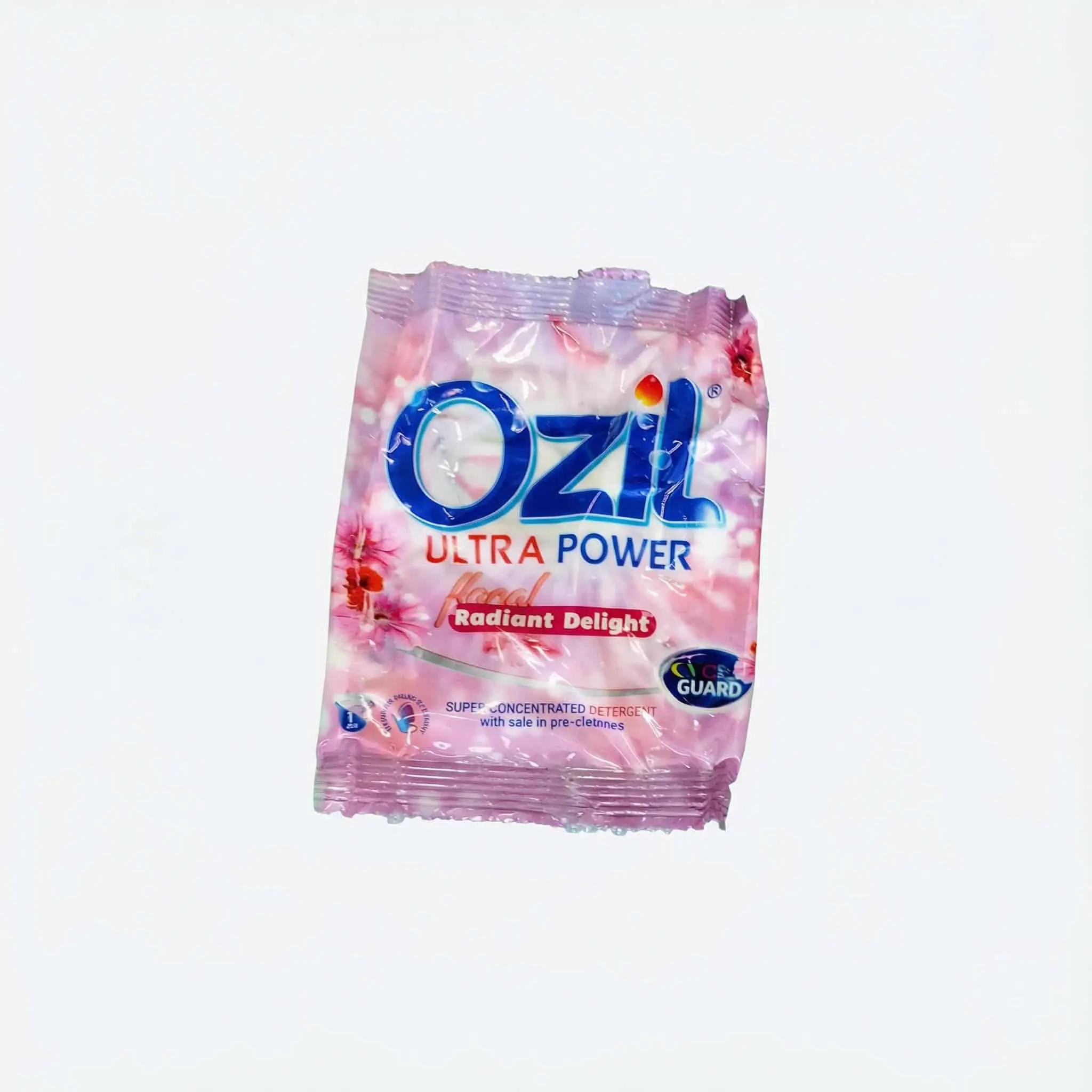 detergent ozil cameroun en sachet floral 25g pour linge